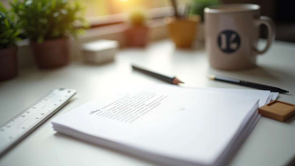 Detail-Aufnahme von Typography-Werkzeugen